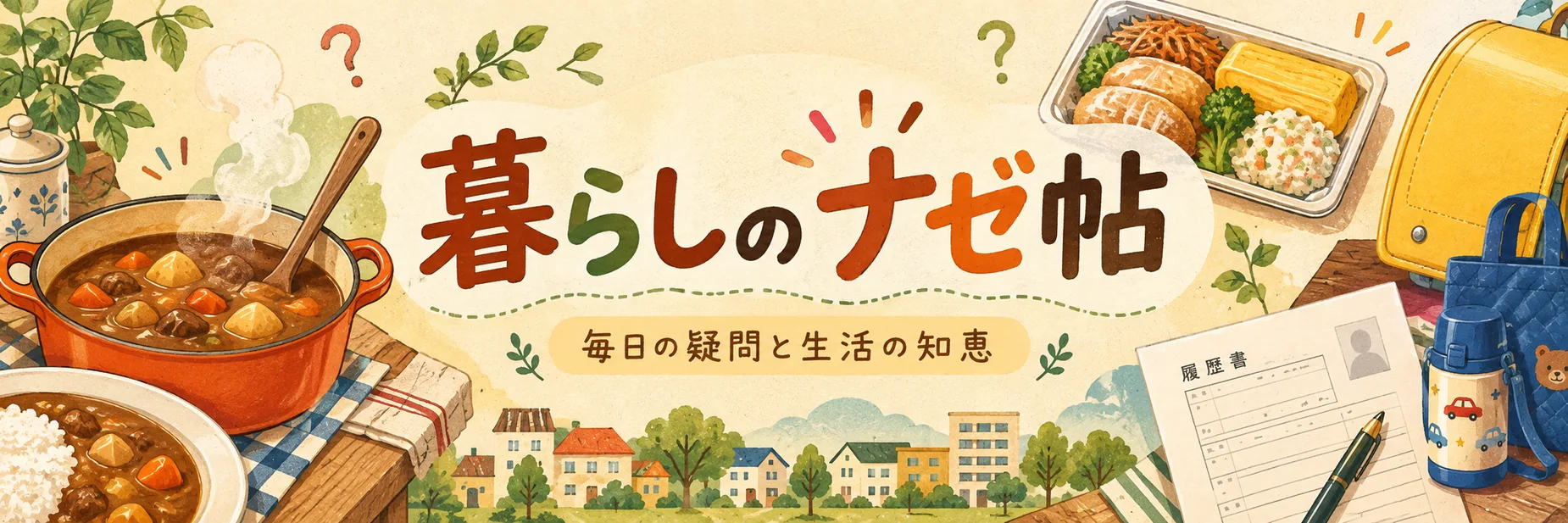 暮らしのナゼ帖 ― 毎日の疑問と生活の知恵