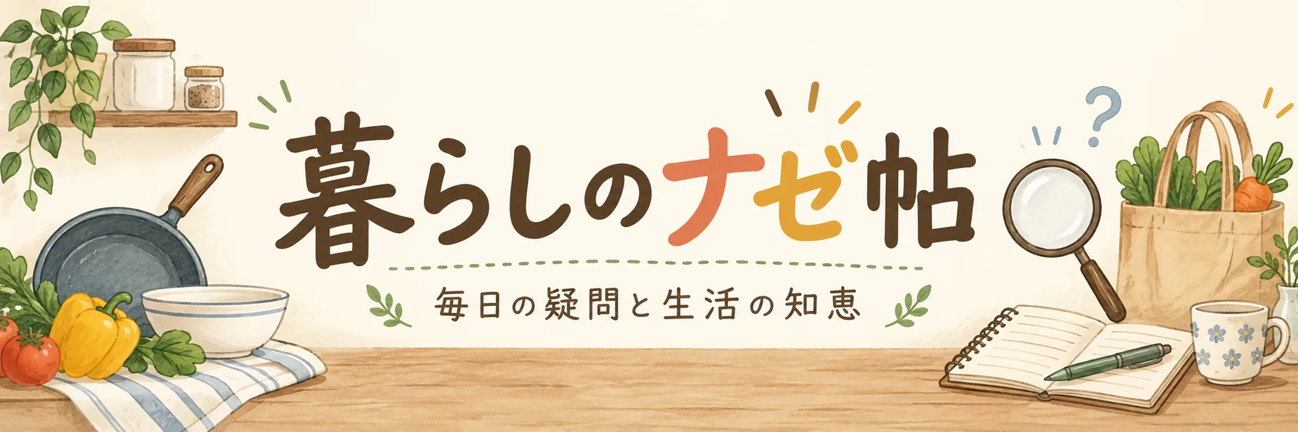暮らしのナゼ帖 ― 毎日の疑問と生活の知恵