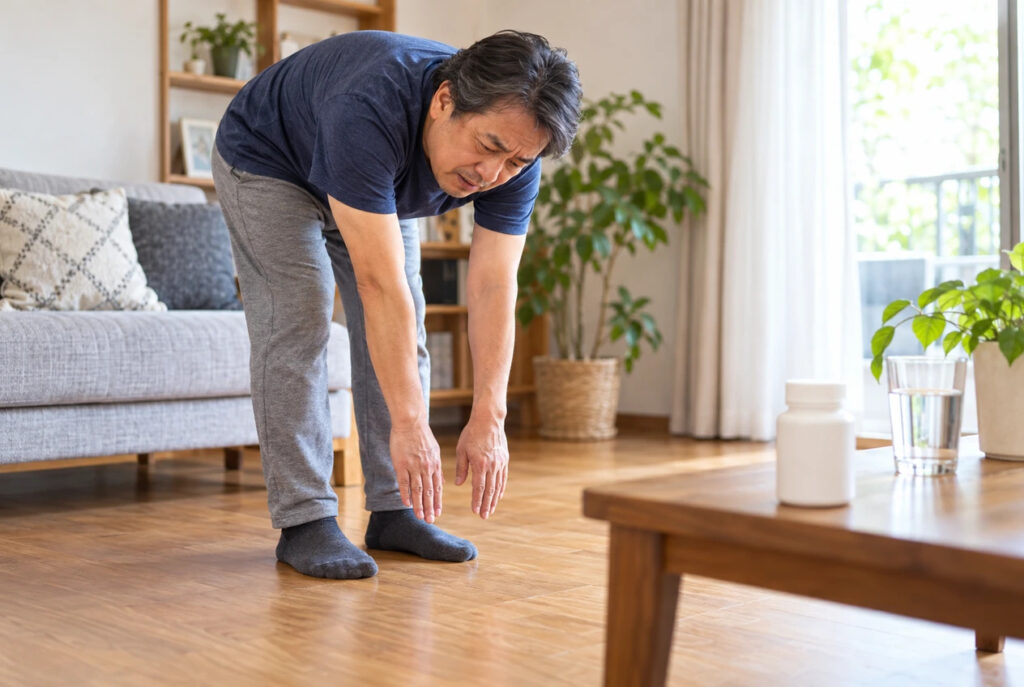 年を取って体が硬くなった!薬やサプリで柔らかくなる?ストレッチ以外の方法も調査